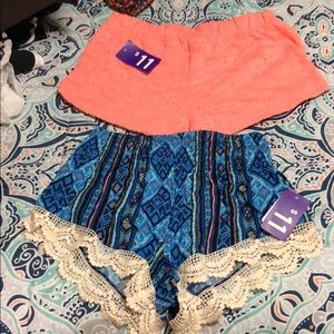 Never work before shorts